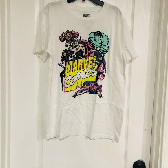 Brand New Marvel‎ Comics Retro Graphic Short Sleeve Tshirt Large - Picture 5 of 5